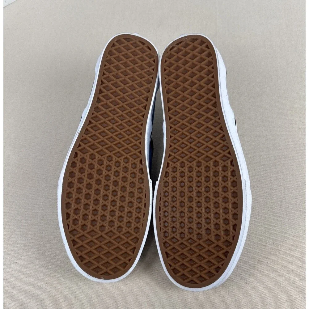 Vans Classic Slip On Galaxy Nebula Cosmic Shoes Men 9.5 Women 11 Blue Purple